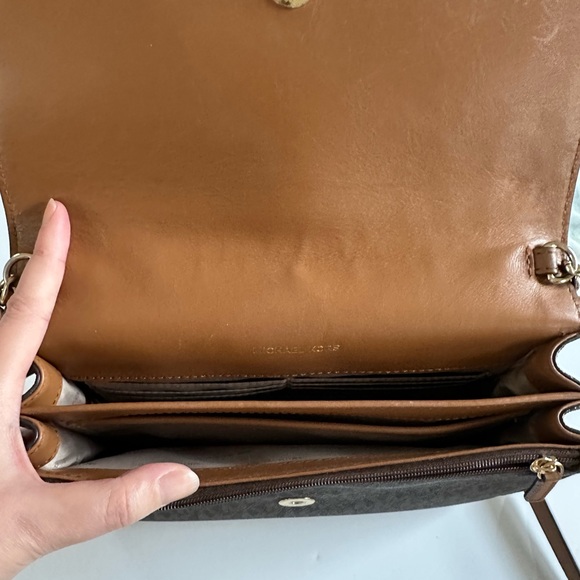 Michael Kors Signature Canvas Crossbody - Picture 8 of 8